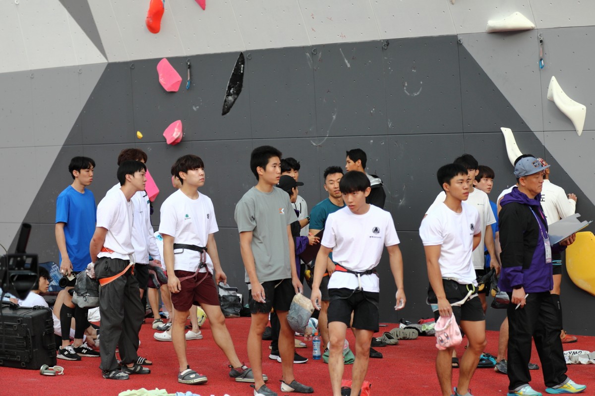 제106회 전국체육대회 스포츠클라이밍대회 이모저모