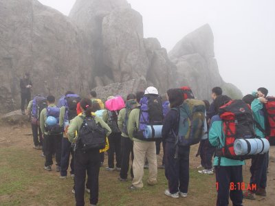부산등산학교 25기 교육 모습(부채암3주차)3